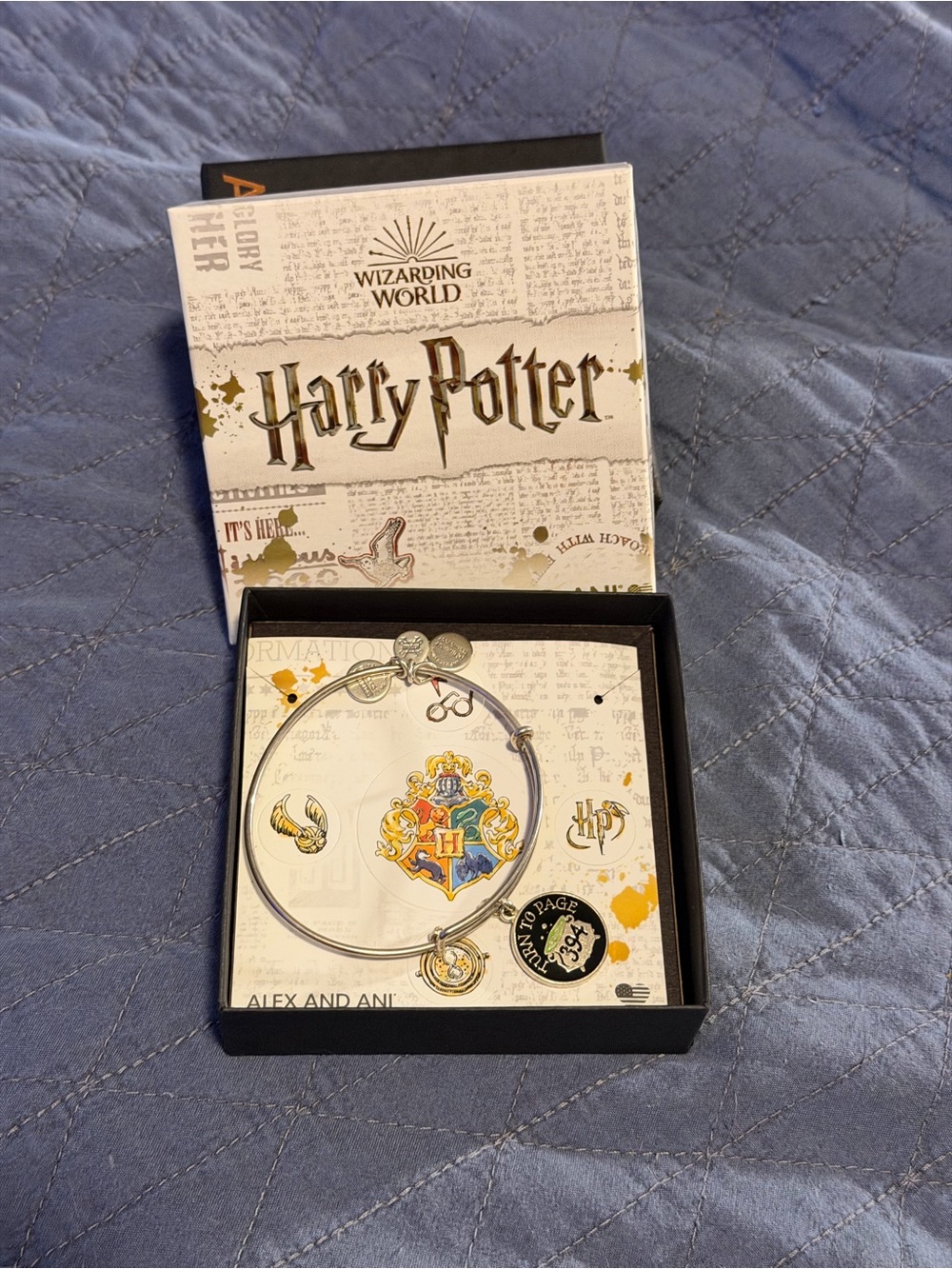 Alex & Ani Silver Harry Potter  Page 364 Silver Charm Bracelet